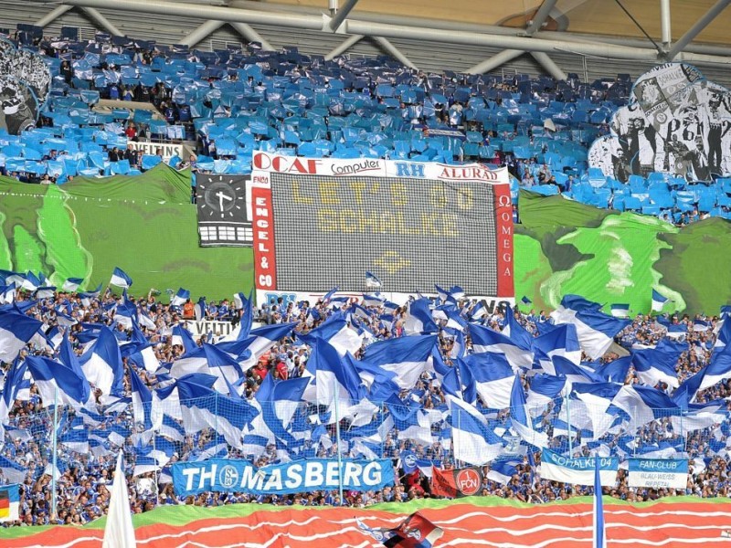 Erinnerungen an das Parkstadion in Gelsenkirchen. Gezeigt am 01.09.2012