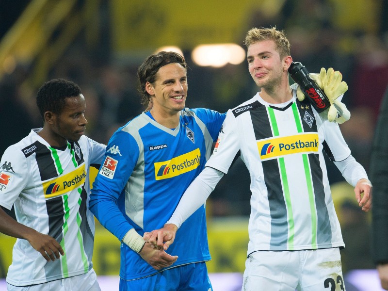 Da war's doch sicher eine Hilfe, dass Yann Sommer nach Abpfiff schon wieder lachen konnte.