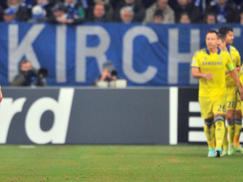 Schalke verliert 0:5 gegen Chelsea.