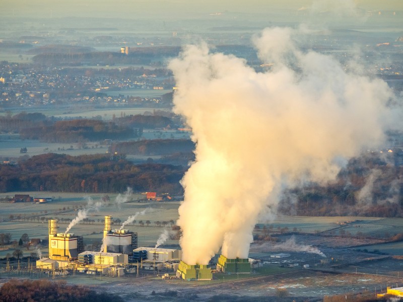 Gasturbinenkraftwerk in Hamm-Uentrop (850 KW)