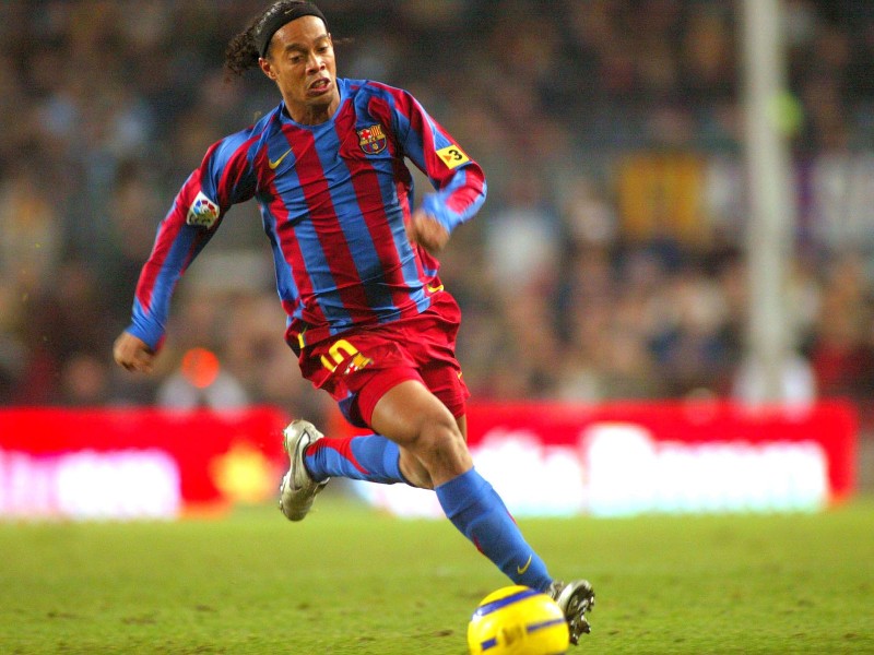Weltfußballer des Jahres 2005: Ronaldinho (Brasilien).