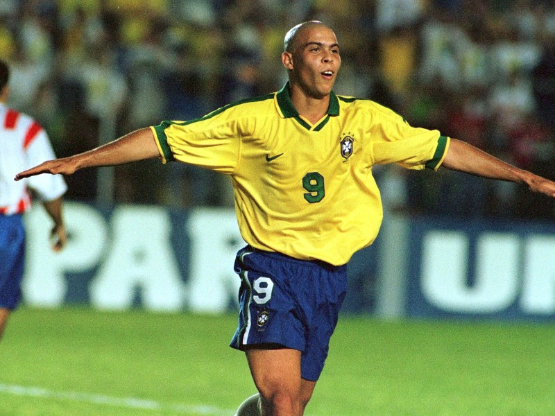 Weltfußballer des Jahres 1997: Ronaldo (Brasilien).