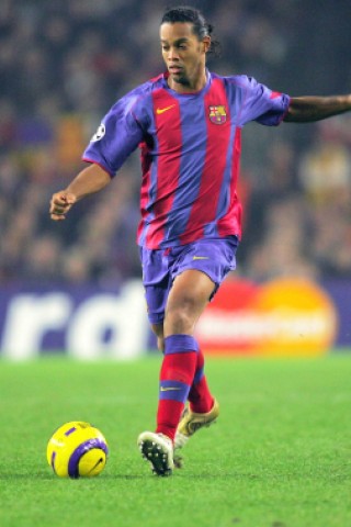 Weltfußballer des Jahres 2004: Ronaldinho (Brasilien).