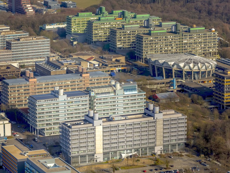 Ruhruniversität Bochum, Ruhruni, Nähe Ruhruniversität,  Bochum, Ruhrgebiet, Nordrhein-Westfalen, Deutschland