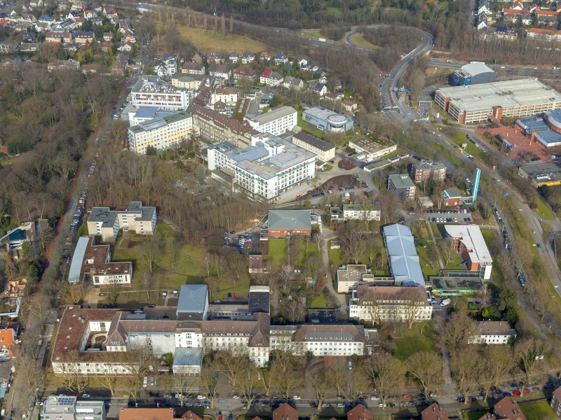 St.Josef-Hospital Bochum Gudrunstraße,  Bochum, Ruhrgebiet, Nordrhein-Westfalen, Deutschland