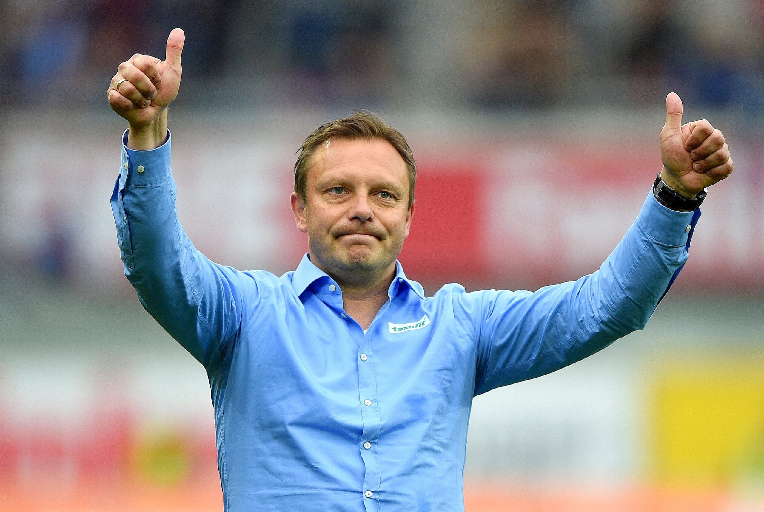 „Wir sind sehr glücklich, in André Breitenreiter den passenden Chef-Trainer für den FC Schalke 04 gefunden zu haben“, sagt Horst Heldt zur Verpflichtung.