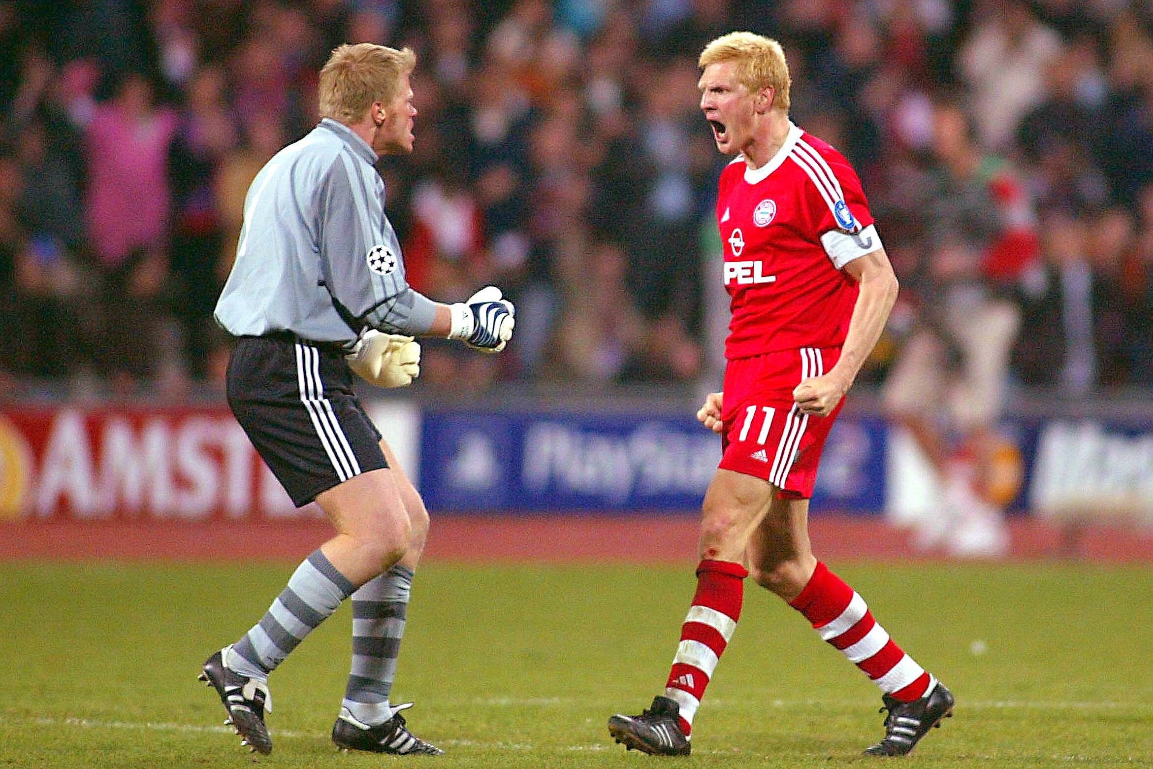 Deutlich erfolgreicher verlief Effenbergs Vereinslaufbahn. Nach 118 Bundesligaspielen und 23 Toren in seiner zweiten Mönchengladbacher Zeit kehrte die Nummer Zehn 1998 auch zum FC Bayern München ein zweites Mal zurück. Zusammen mit Torwart Oliver Kahn bildete er ein explosives Duo.