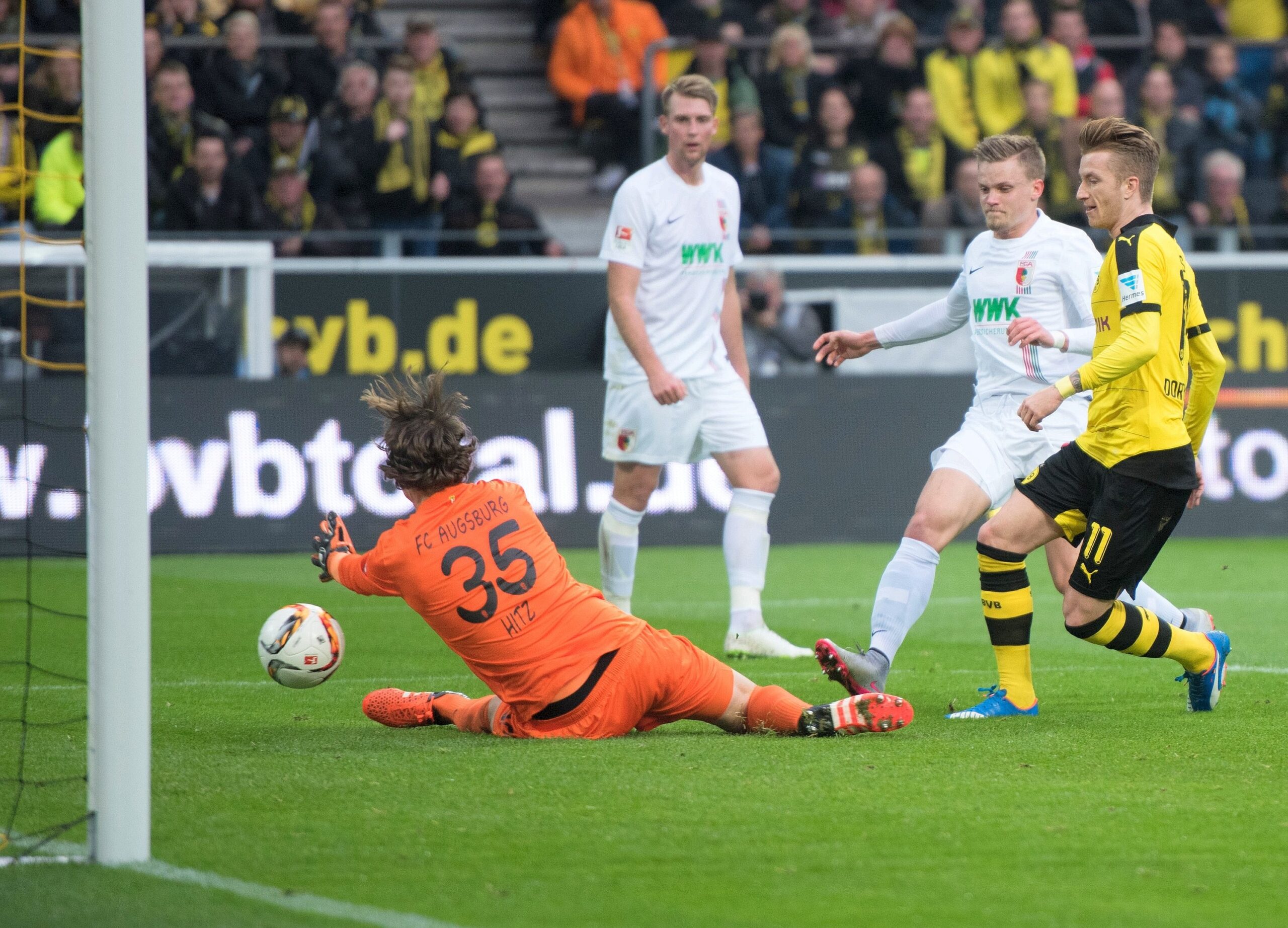 Dortmund schlägt Augsburg 5:1.
