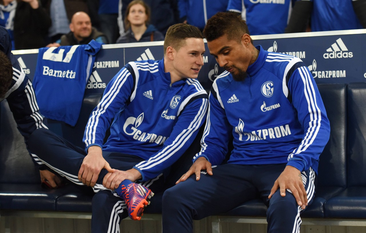 Beim FC Schalke 04 wurde er nicht glücklich: Kevin-Prince Boateng (r.).