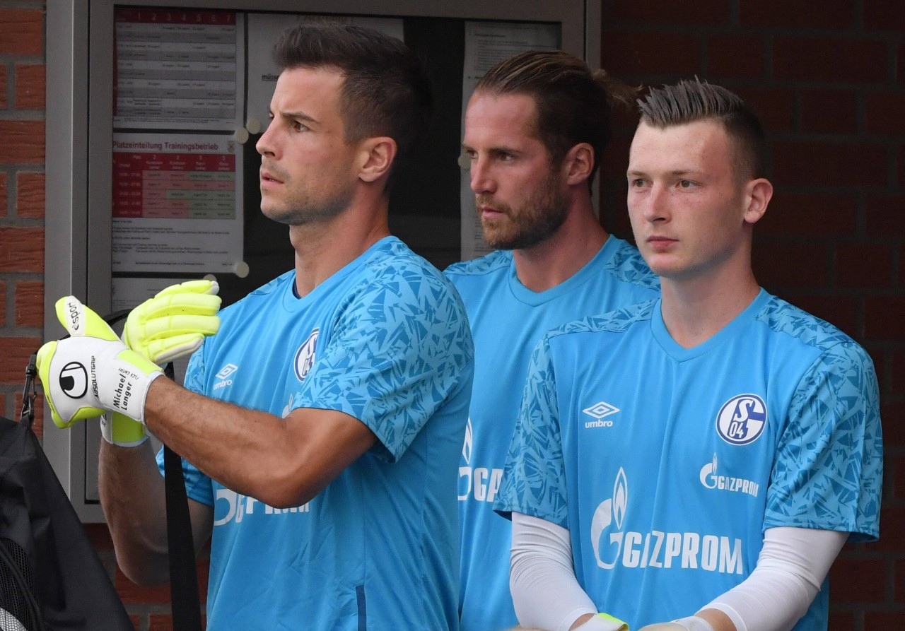 Die Tor-Hierarchie beim FC Schalke 04: Fährmann, Langer, Schubert.