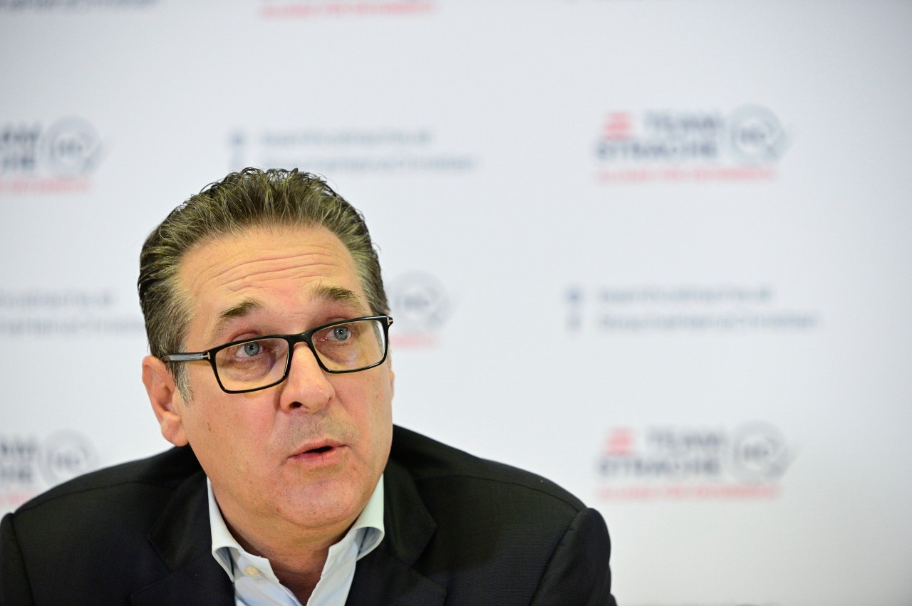 Heinz-Christian Strache war von 2017 bis 2019 Vizekanzler Österreichs.