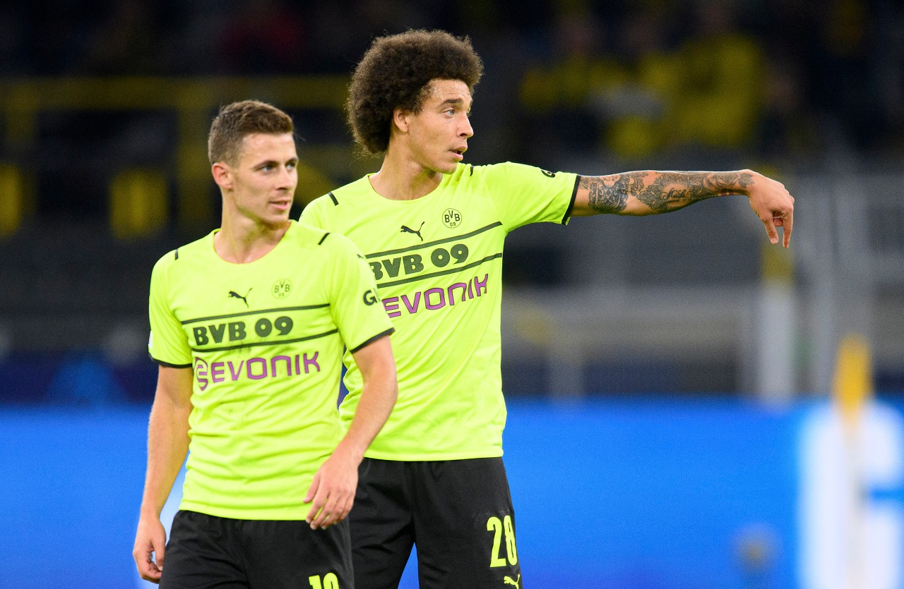 Borussia Dortmund muss wieder um Thorgan Hazard (l.) zittern.