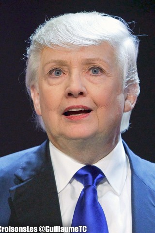 Wenn Trump sich durchsetzt, könnte es auf ein Duell mit Hillary Clinton hinaus laufen.