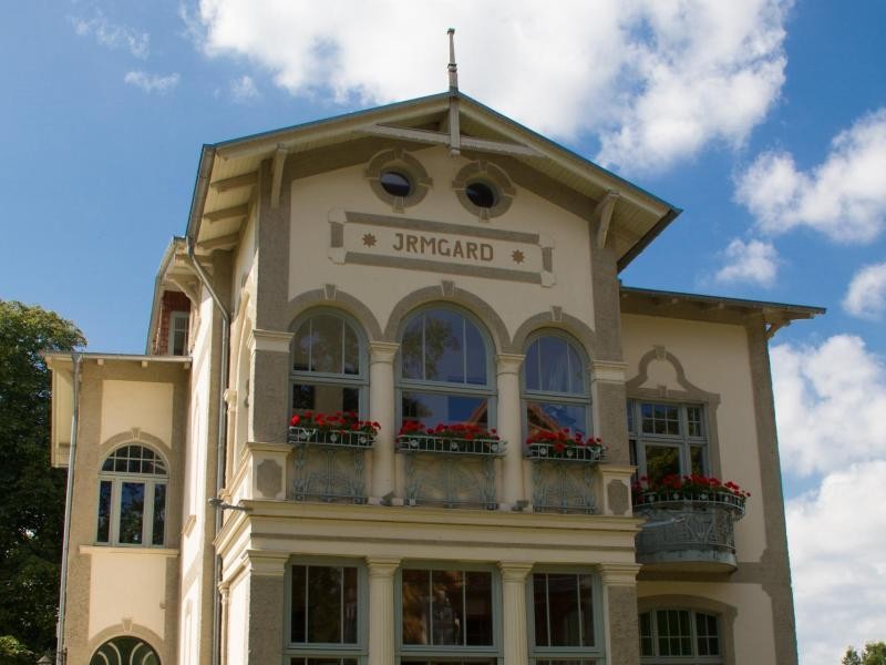 Die Villa Irmgard in Heringsdorf - der russische Schriftsteller Maxim Gorki hat im Sommer 1922 in dem Haus gewohnt.