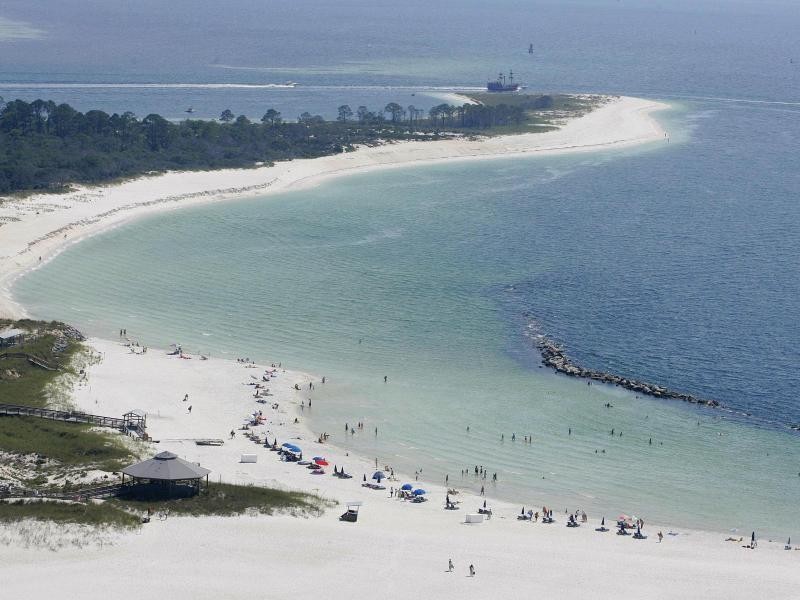 An Floridas Küste am Golf von Mexiko finden Urlauber auch ruhige Badestrände.