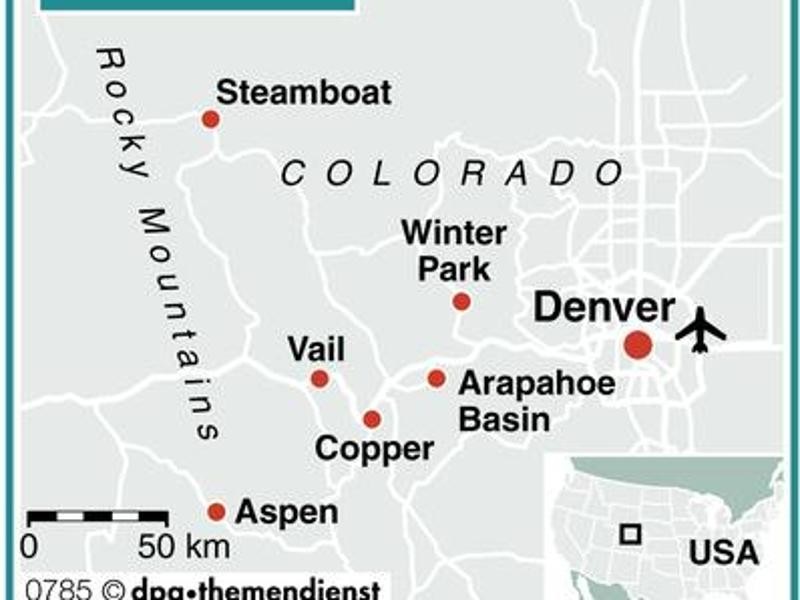 Champagne Powder und Höhen-Rekorde von Bernhard Krieger vom 29. Dezember 2015: Aspen und Vail kennt in Colorado jeder Wintersportler. Doch der US-Bundesstaat kann mit ein paar Geheimtipps aufwarten: zum Beispiel Steamboat oder Arapahoe Basin.