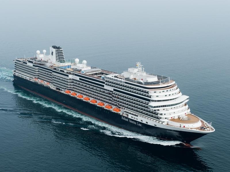 Neues Flaggschiff von Holland America Line: Am 21. Mai wird die Koningsdam in Rotterdam getauft.