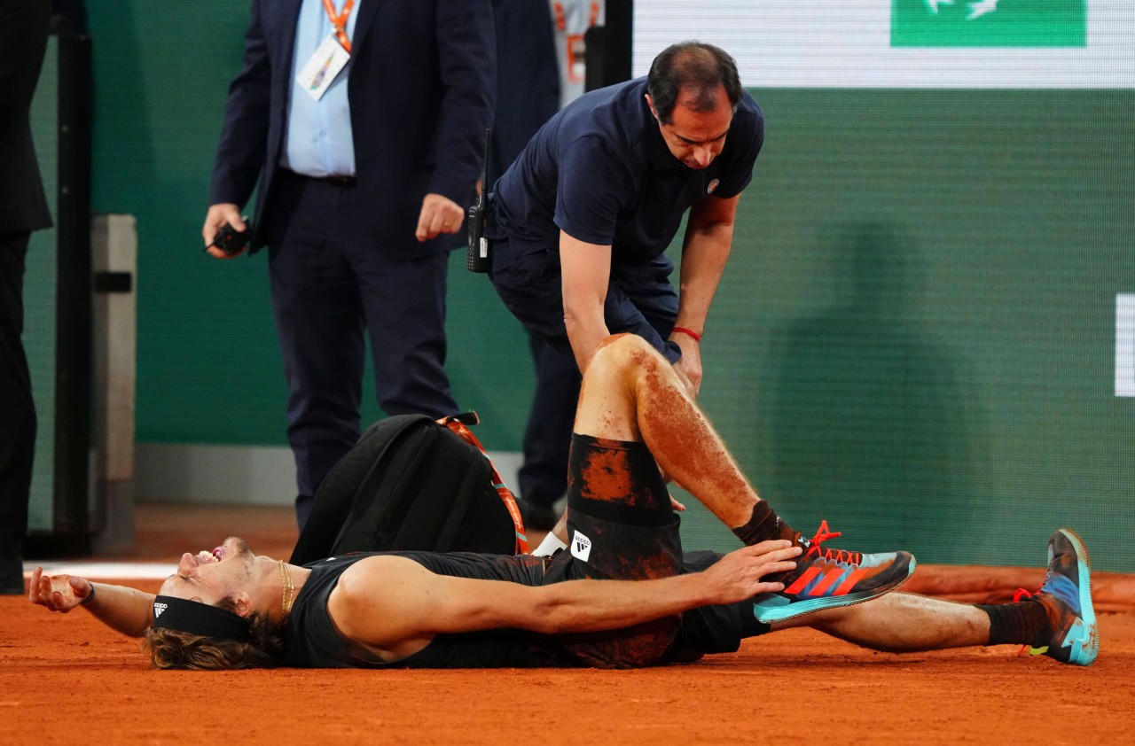 Alexander Zverev: Bitteres Ende des Halbfinals der French Open.