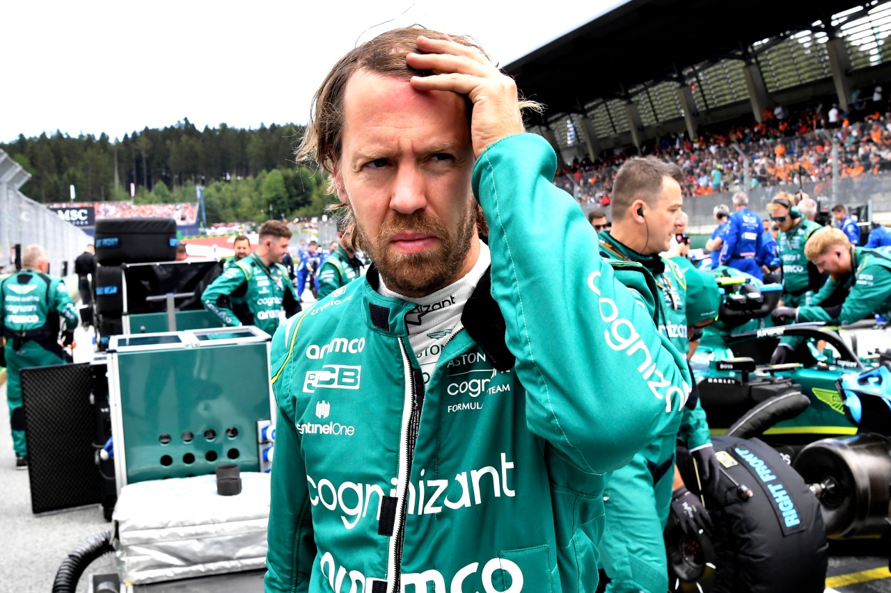 Formel 1: Der Österreich-GP war für Sebastian Vettel zum Haare raufen. 