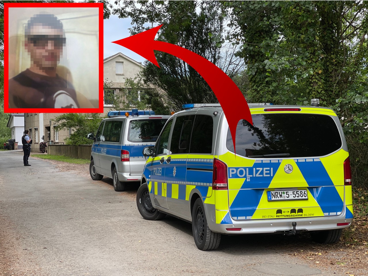 NRW: Die Polizei hat den mutmaßlichen Axtmörder von Kalletal geschnappt. (Archivbild)