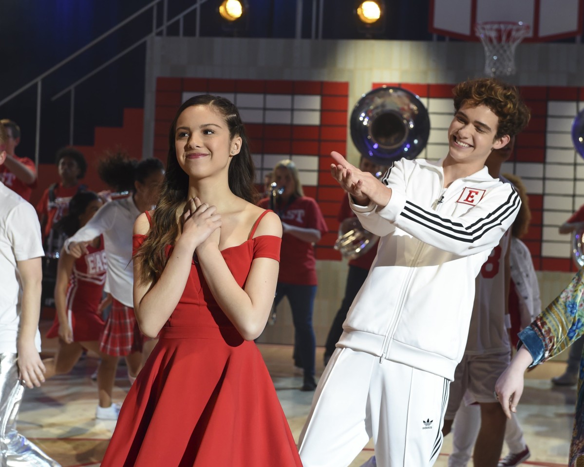 Seit 2019 spielt Olivia Rodrigo die Rolle der Nina Salazar-Roberts in „High School Musical: Das Musical: Die Serie“.