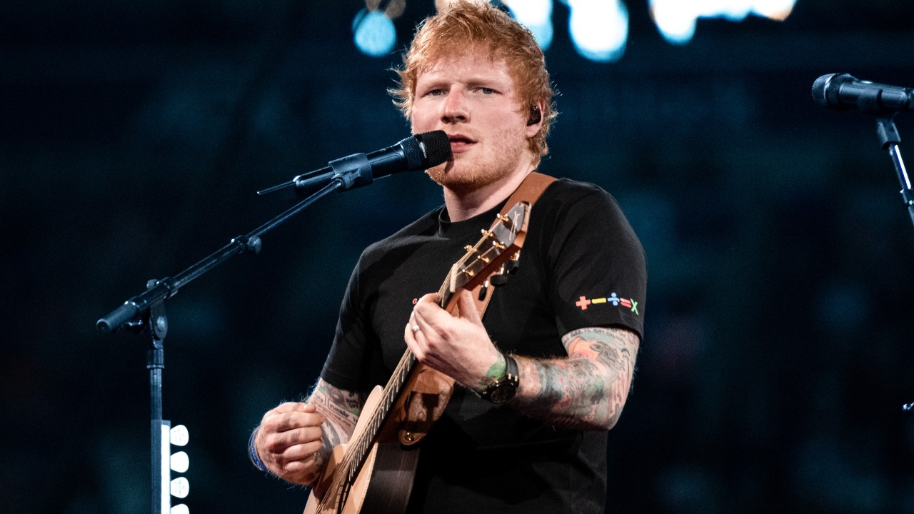 Ed Sheeran machte seinen Fans in der Veltins-Arena eine deutliche Ansage.