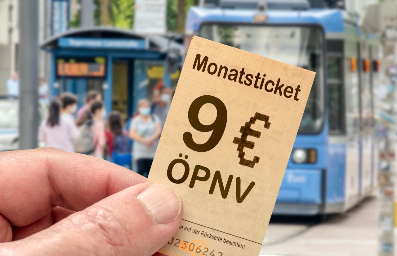 Der letzte Monat des 9-Euro-Tickets hat begonnen und erste Daten wurden von Experten ausgewertet. (Symbolbild)