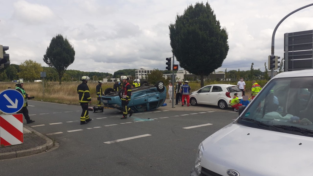 In Dortmund gab es einen heftigen Unfall. In Dortmund gab es einen heftigen Unfall.