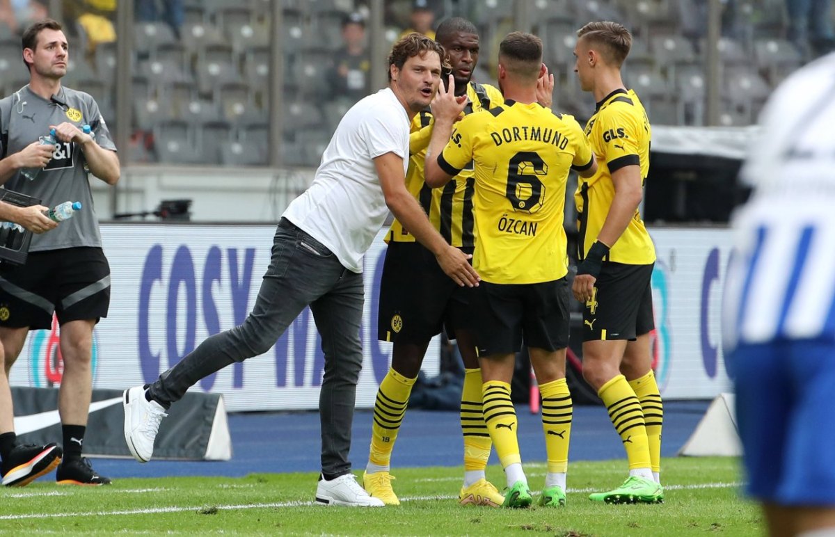 Edin Terzic Salih Özcan Borussia Dortmund