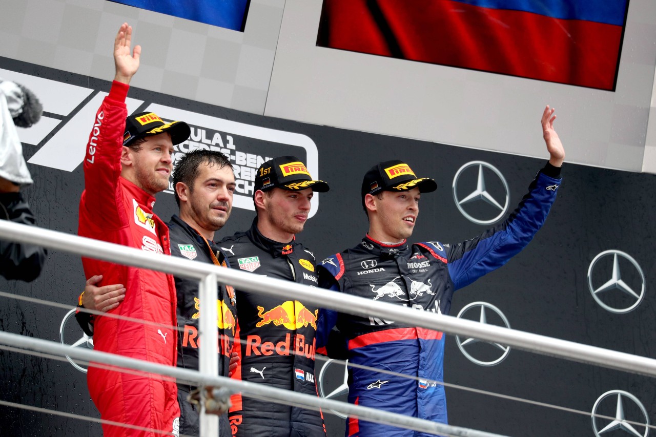 Beim letzten regulären Formel-1-Rennen in Deutschland schaffte es Sebastian Vettel aus Podium. 