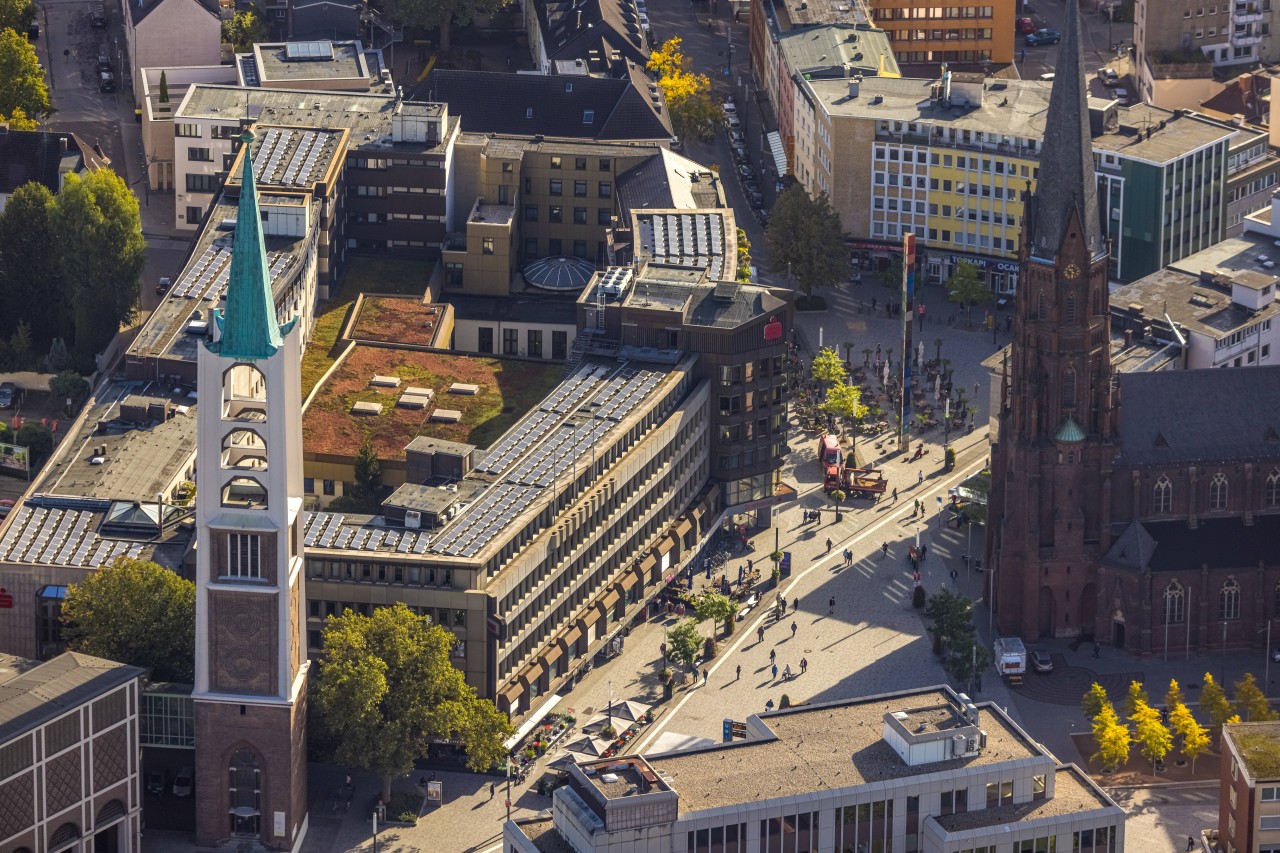 So soll die Innenstadt von Gelsenkirchen in wenigen Tagen nicht mehr aussehen. (Archivbild) So soll die Innenstadt von Gelsenkirchen in wenigen Tagen nicht mehr aussehen. (Archivbild)
