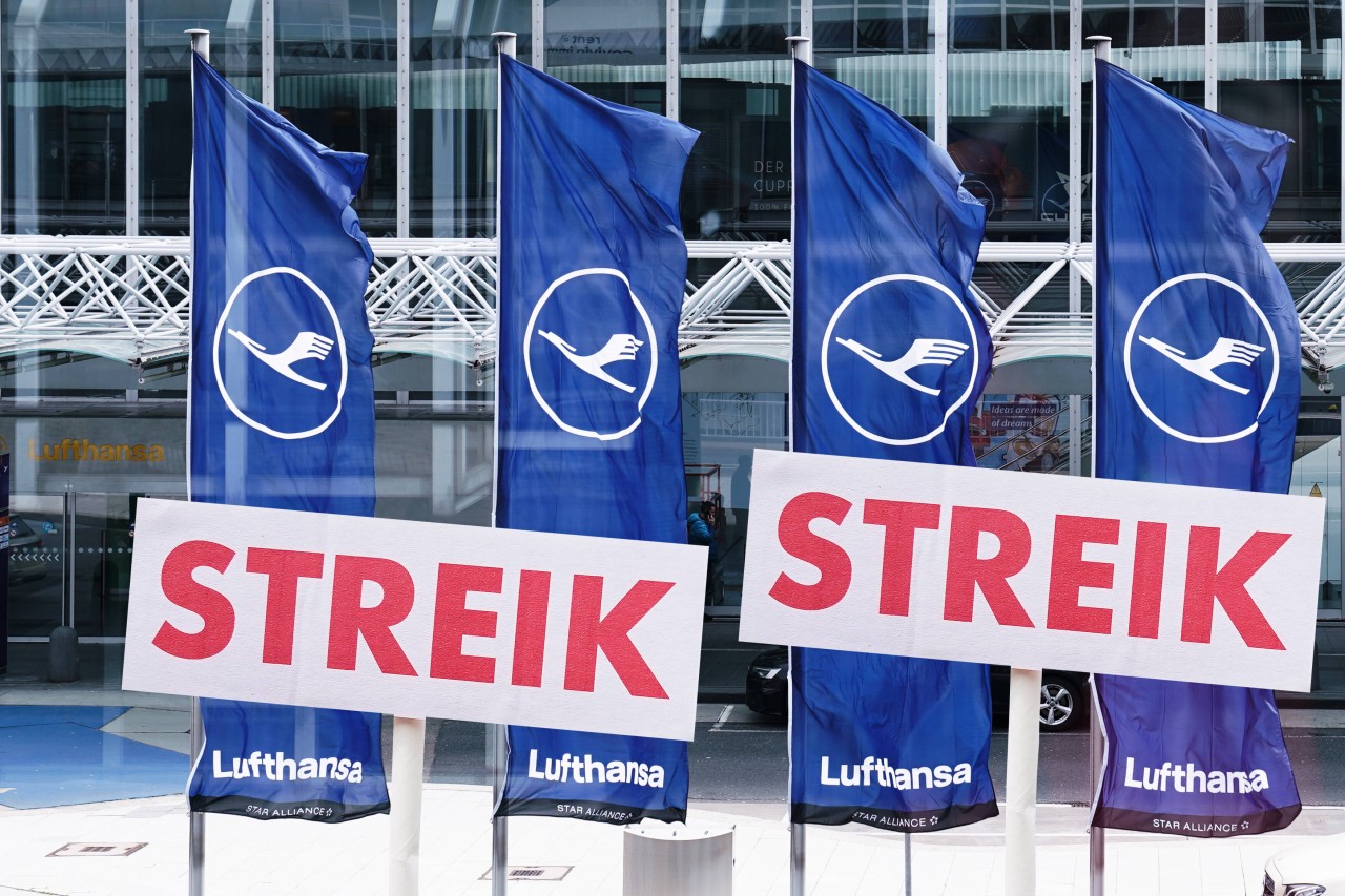 Lufthansa-Kunden aufgepasst: Ab Mittwoch wird vielerorts gestreikt. (Symbolbild)