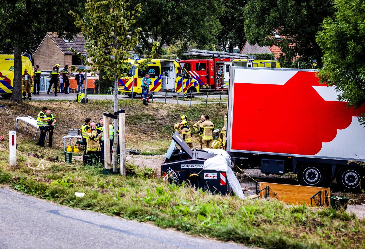 Niederlande: Am Samstag ist es in Nieuw-Beijerland zu einem schweren Unfall gekommen. 