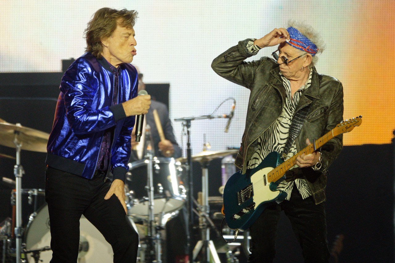 Die Kult-Rocker Rolling Stones auf Schalke.