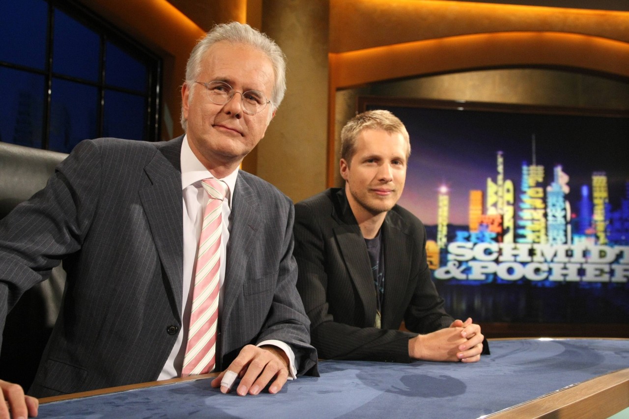 Harald Schmidt und Oliver Pocher in ihrer gemeinsamen Late-Night-Show.