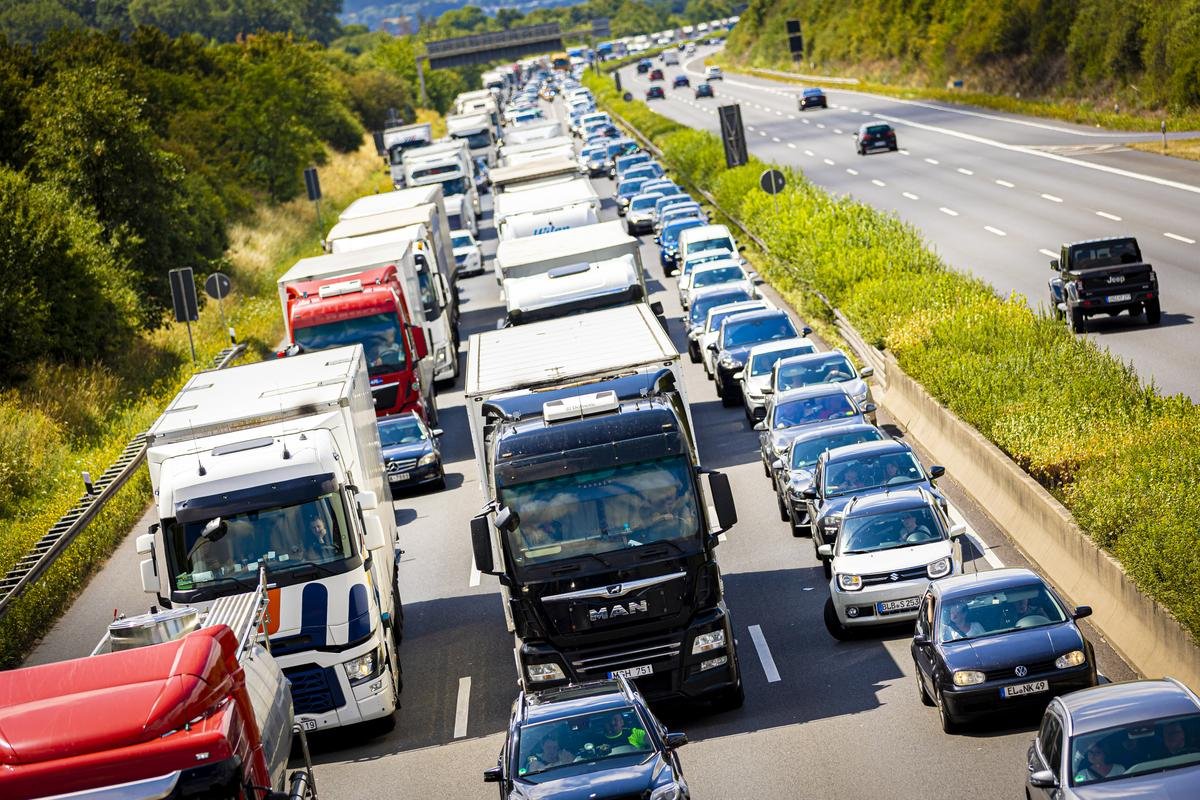 Stau Rückreise Verkehrslage Verkehr