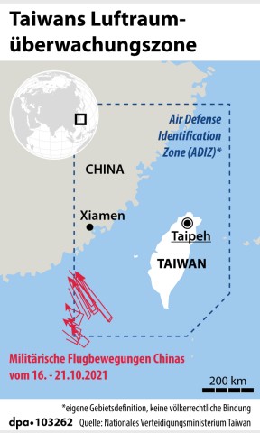 Taiwans Luftraumbesatzungszone – Muss sich Taiwan um Chinas Militär schon Sorgen machen?