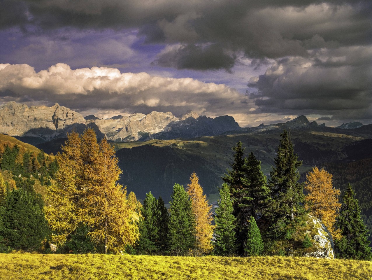 Der Urlaub in Südtirol wird aktuell von heftigen Unwettern gestört. (Symbolbild) 