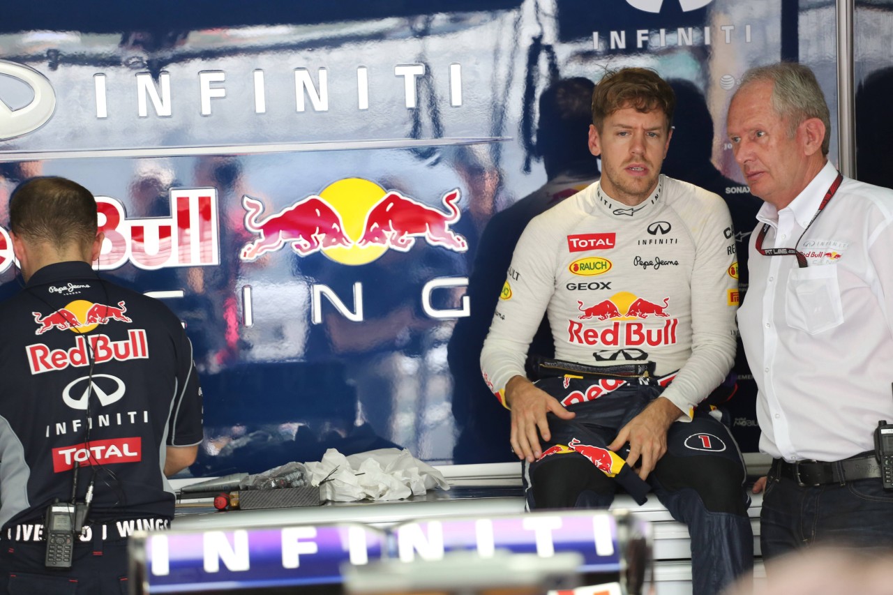 Vettel und Marko während der gemeinsamen Red-Bull-Zeit (Archivbild)