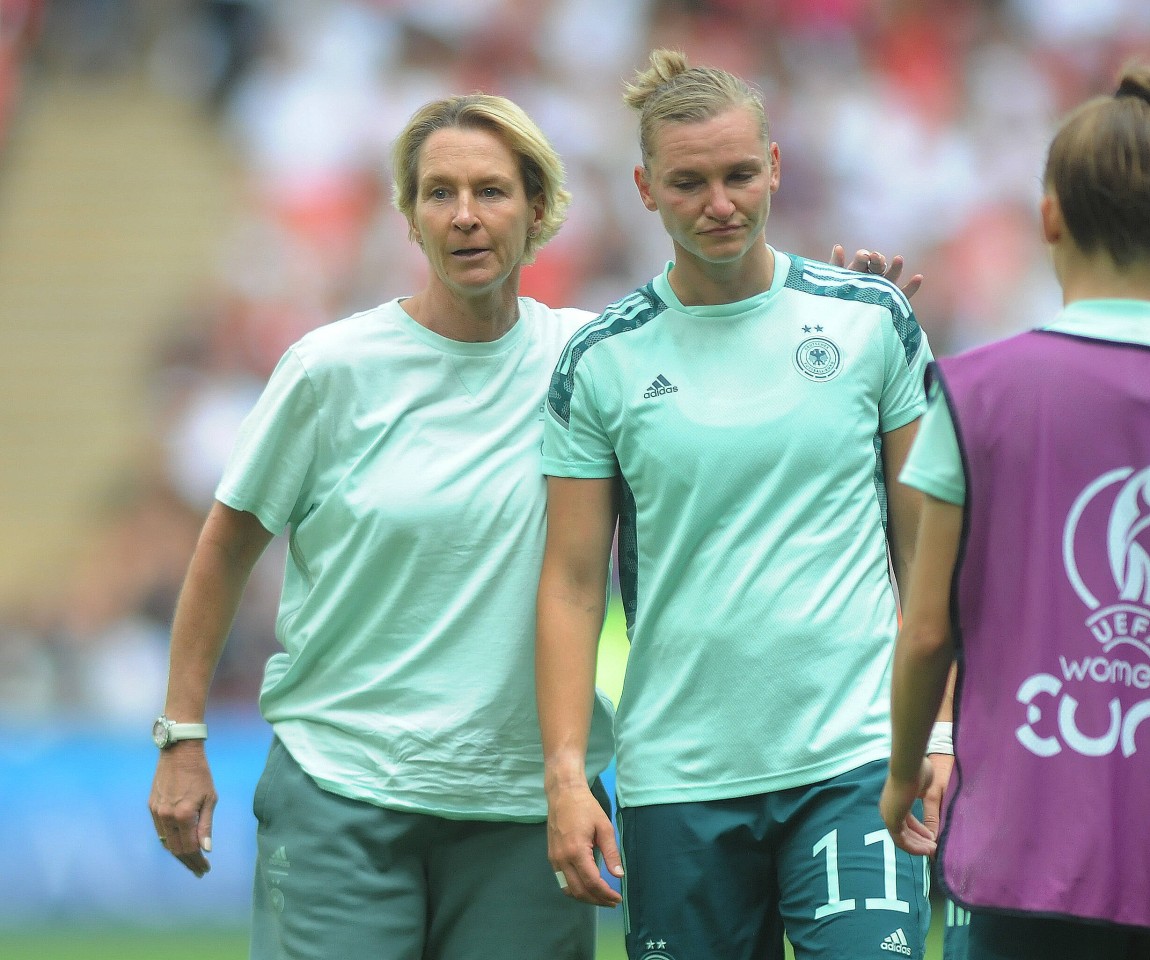Drama vor Deutschland – England: Das EM-Finale steigt ohne Alexandra Popp.