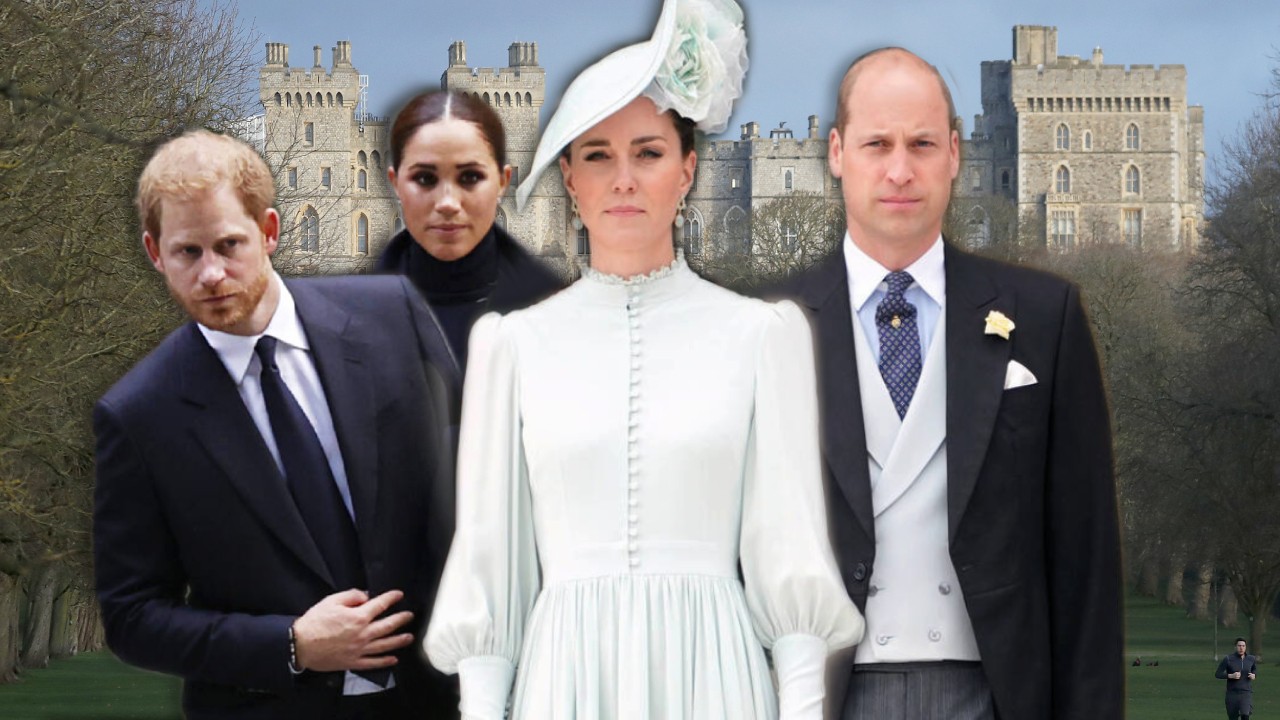 Meghan Markle und Prinz Harry werden nicht bei Kate Middleton und Prinz William unterkommen.