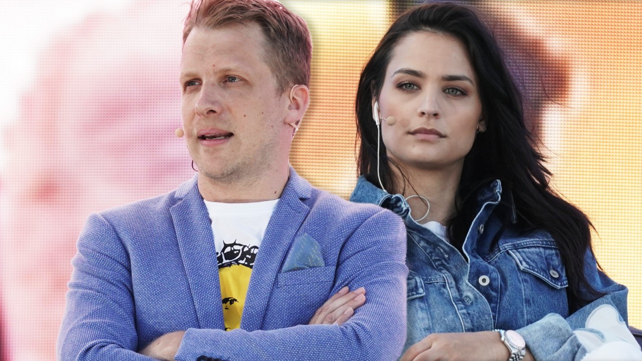 Oliver Pocher legt sich mit seiner eigenen Ehefrau Amira an. Oliver Pocher legt sich mit seiner eigenen Ehefrau Amira an.