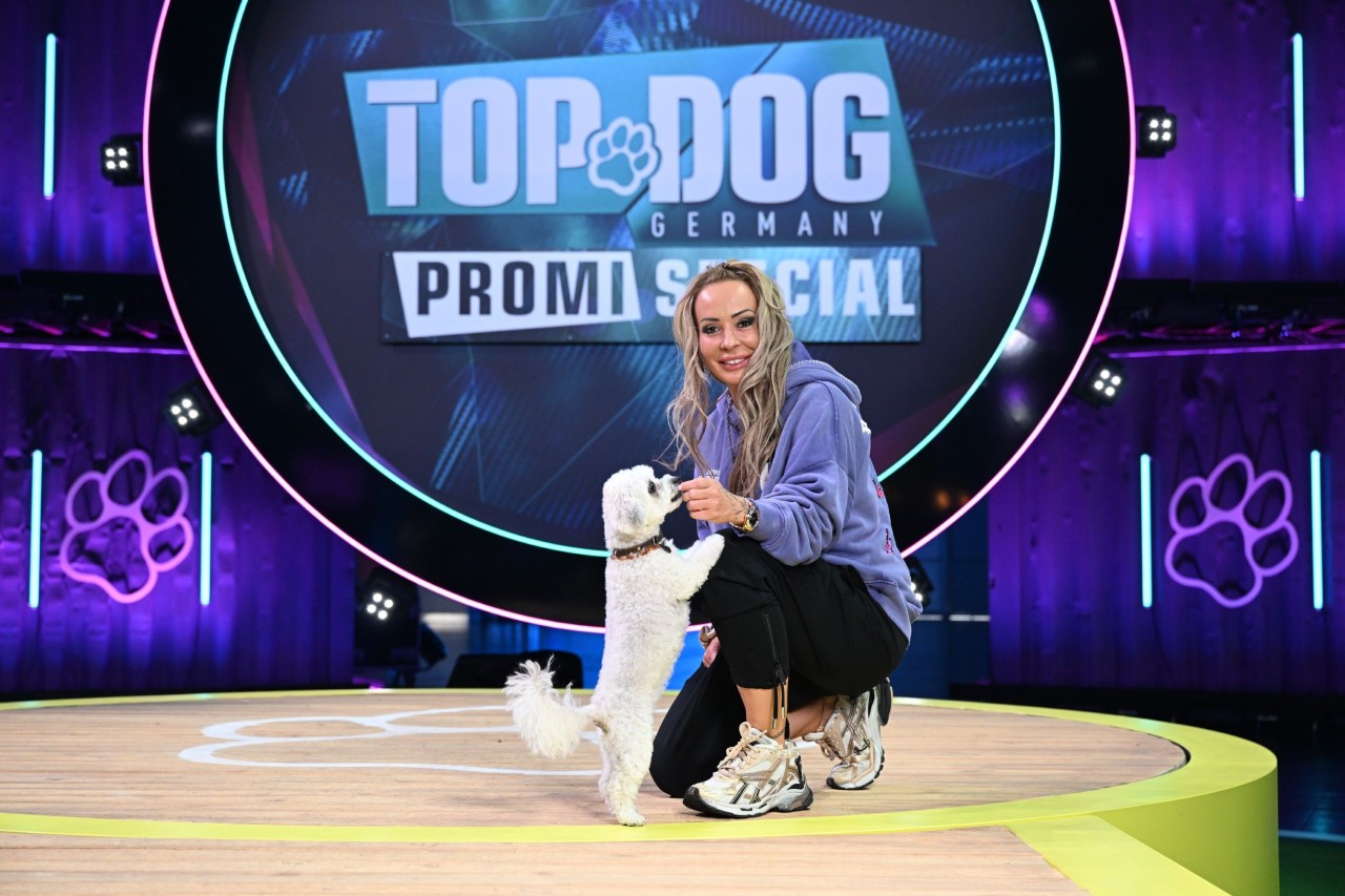 Cora Schumacher zeigt beim „Top Dog Germany“-Promi-Special vollen Körpereinsatz.