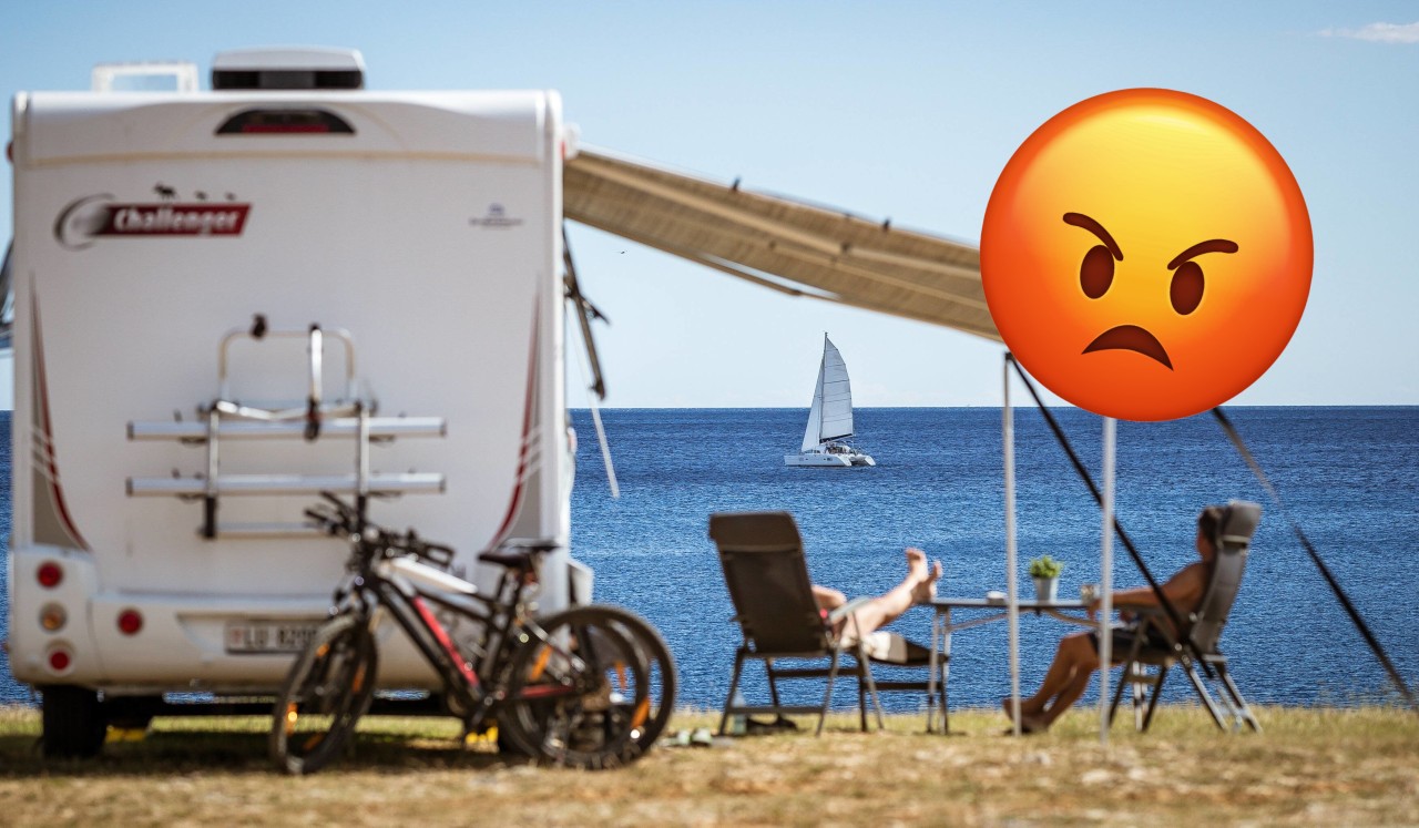 Urlaub auf dem Campingplatz: Ein Mann ärgert sich extrem über Camping-Neuzugänge. (Symbolbild)