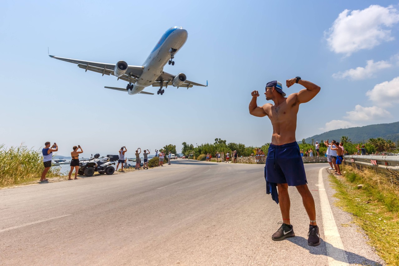 Gefährliches Hobby beim Urlaub in Griechenland.