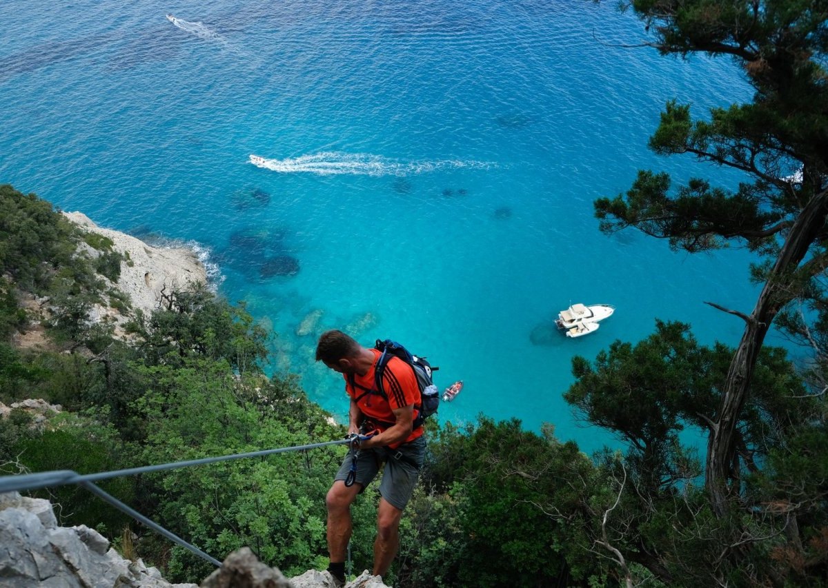 Auf dem Selvaggio Blu in Sardinien