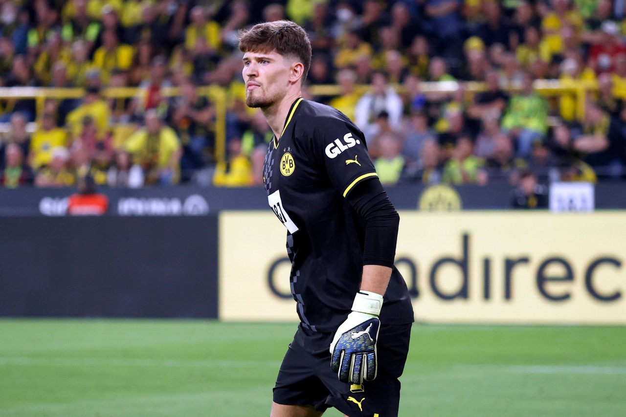 Borussia Dortmund muss gegen den FC Kopenhagen ohne Gregor Kobel auskommen.