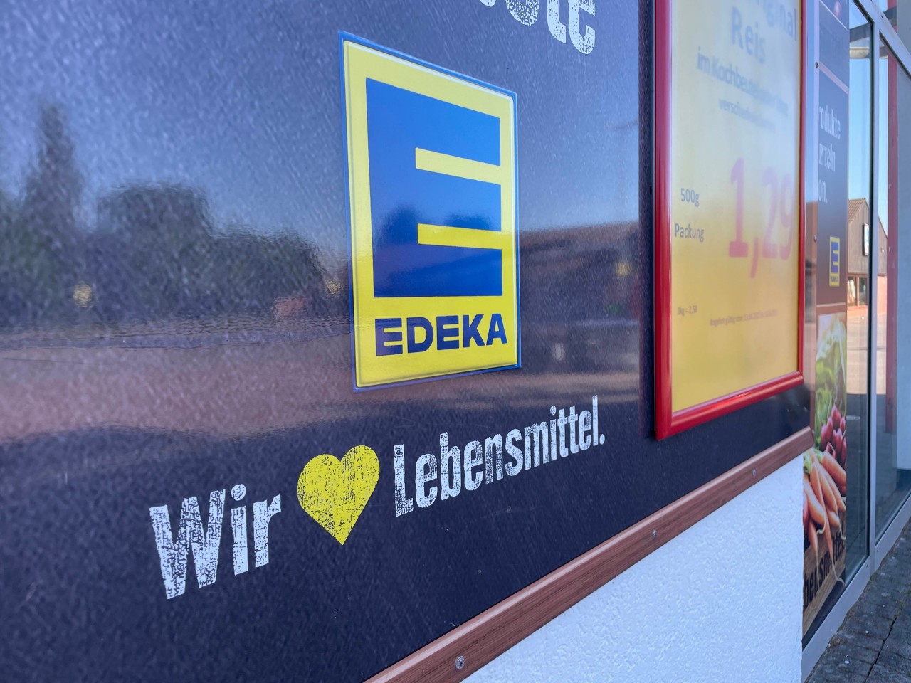 Eine Edeka-Filiale in Bayern bekam unverhofft FKKBesuch. (Symbolbild)