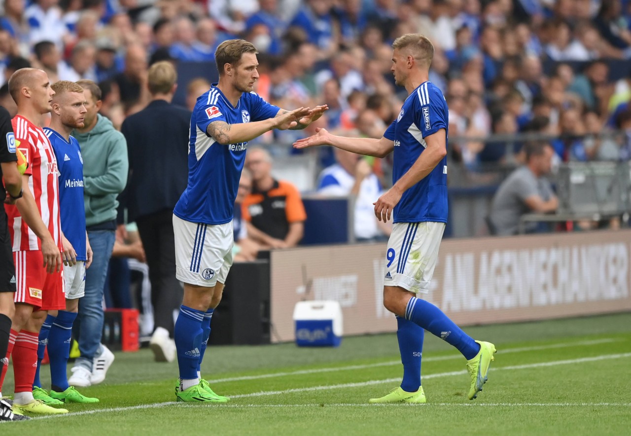 FC Schalke 04: Zusammen standen Sebastian Polter und Simon Terodde noch nicht auf dem Platz. Gegen den VfL Bochum könnte sich das ändern.