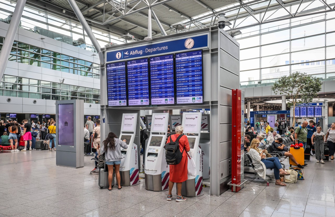 Am Flughafen Düsseldorf könnte es in der dunkleren Jahreszeit etwas ungemütlich werden. 